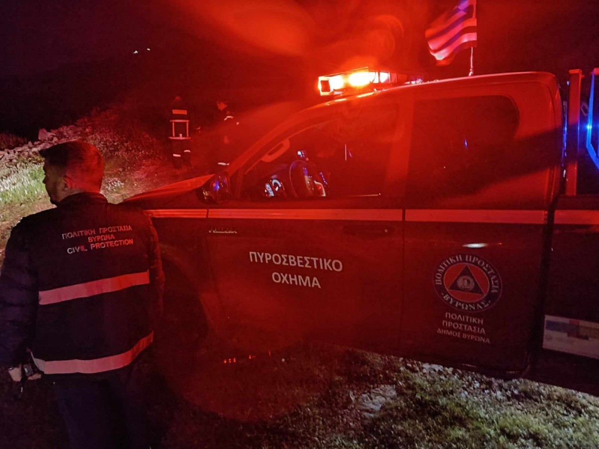 Κατάσβεση πυρκαγιάς που εκδηλώθηκε τις πρωινές ώρες του Σαββάτου 30/03/2024 στην θέση Κακόρεμα στον Υμηττό