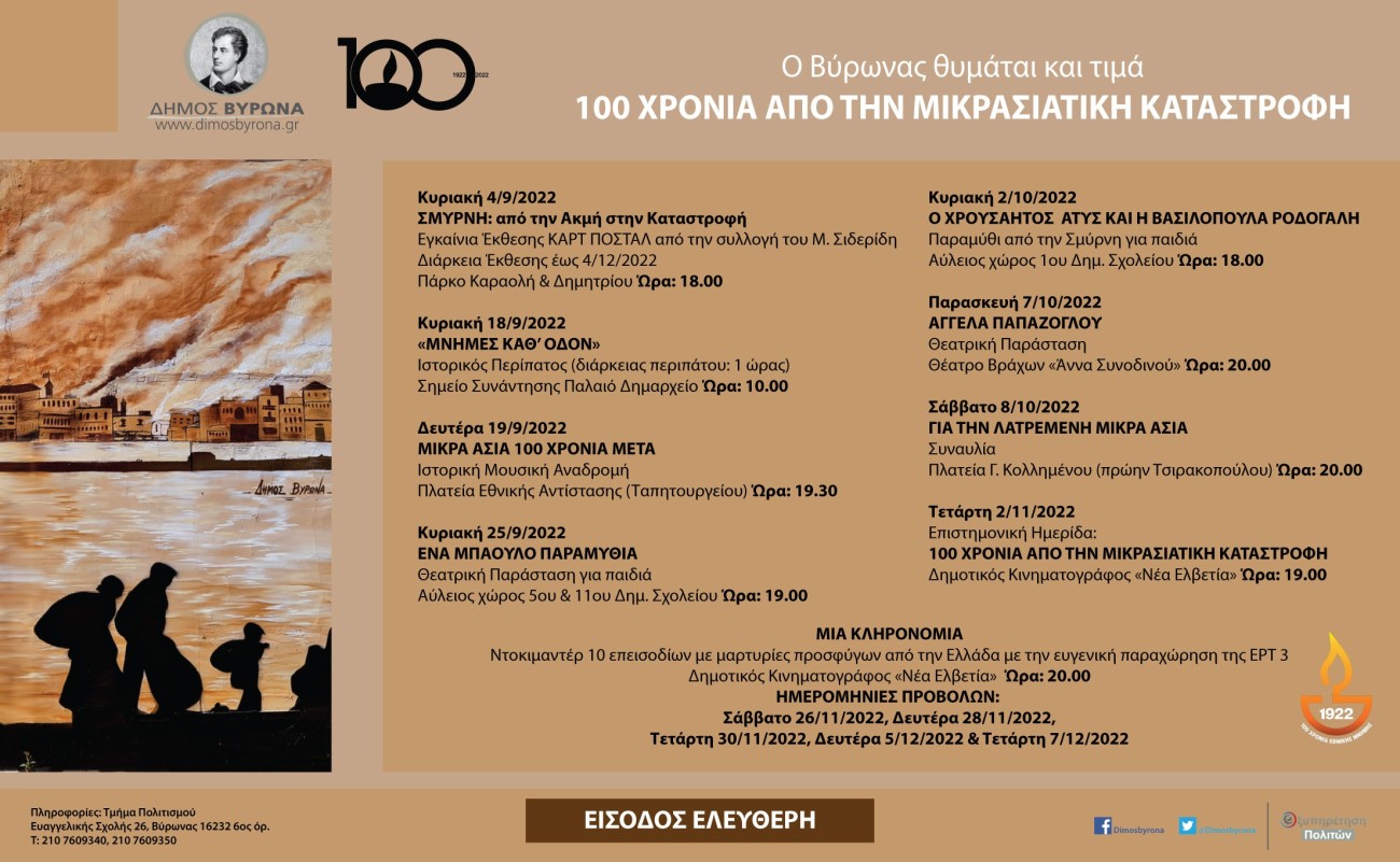 Συναυλία με την Νάντια Καραγιάννη – αφιερωμένη στη μνήμη των προσφύγων της Μικράς  Ασίας