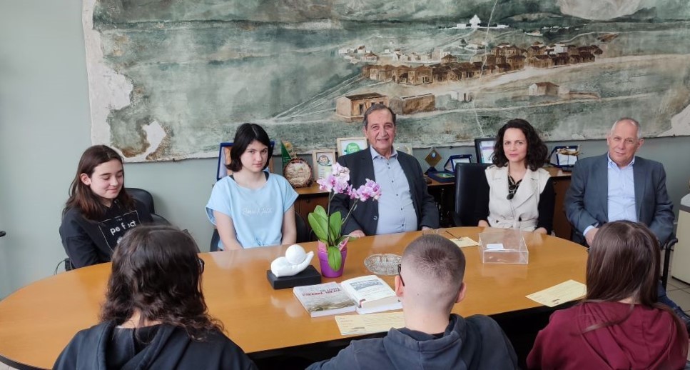 Εθελοντική αιμοδοσία από μαθητές/τριες του 1ου Γυμνασίου Βύρωνα, το Σάββατο 13/5 