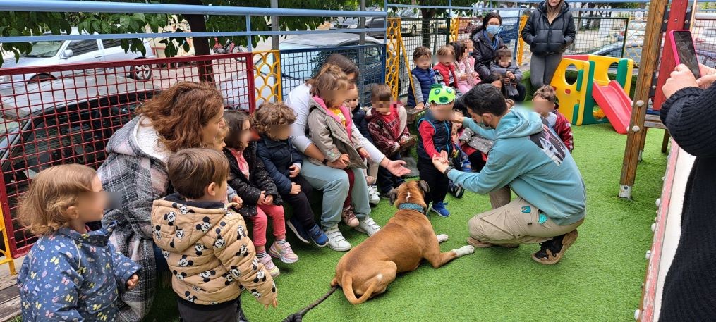 Βιωματικό σεμινάριο φιλοζωικής ευαισθητοποίησης για τα παιδιά των Παιδικών Σταθμών του Δήμου Βύρωνα 