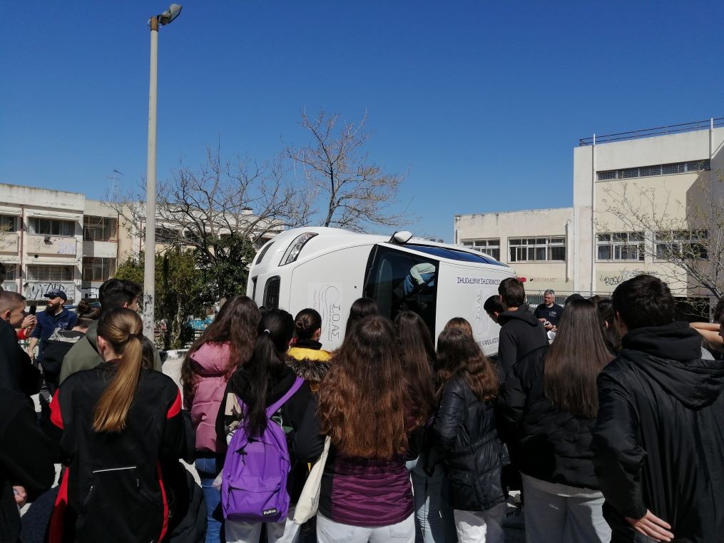 Πραγματοποιήθηκε με επιτυχία πρόγραμμα οδικής ασφάλειας στους μαθητές Γ΄Λυκείου των σχολείων του Βύρωνα 