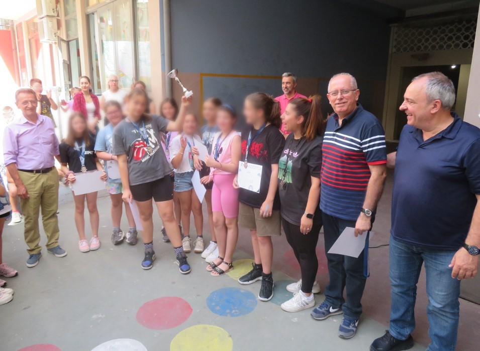 Βράβευση του 12ου Δημοτικού Σχολείου για τα Παμβυρώνεια 2024