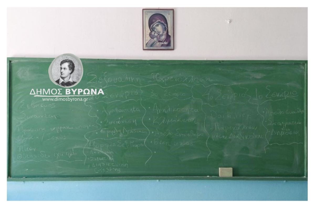 Στο 1ο ΓΕΛ Βύρωνα η έναρξη του προγράμματος για τη σεξουαλική διαπαιδαγώγηση