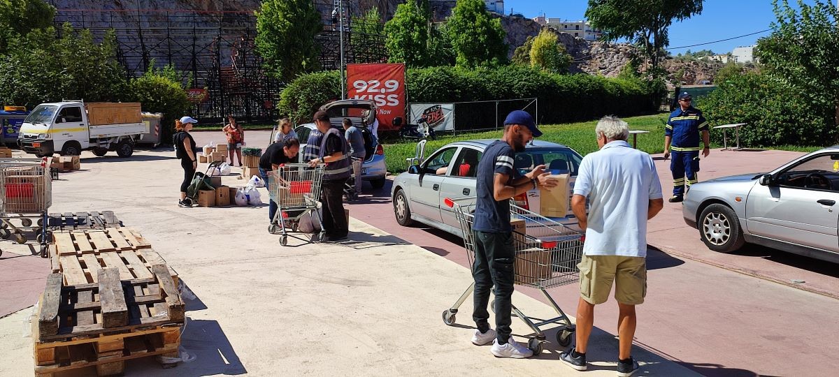 Με επιτυχία ολοκληρώθηκε η διανομή τροφίμων του Προγράμματος ΤΕΒΑ/FEAD