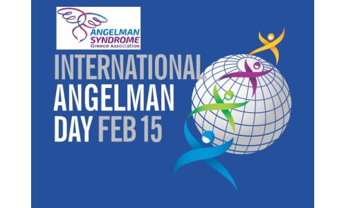 Φωταγώγηση του Συντριβανιού, έναντι Δημαρχείου Βύρωνα, ενόψει του εορτασμού της Παγκόσμιας ημέρας για το Σύνδρομο ANGELMAN - 15 Φεβρουαρίου 2025