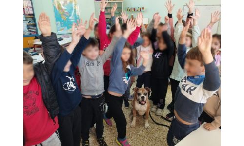 Συνεχίζεται το πρόγραμμα φιλοζωικής ευαισθητοποίησης στα σχολεία του Δήμου Βύρωνα με το 6o Δημοτικό Σχολείο