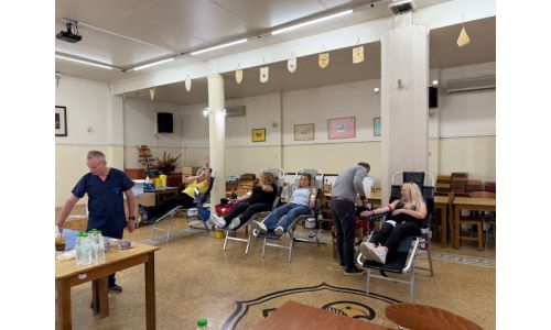 Με επιτυχία ολοκληρώθηκε η Εθελοντική Αιμοδοσία στον Δήμο Βύρωνα Τετάρτη 4 Ιουνίου 2025 
