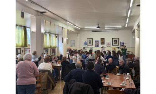 Το 3ο Δημοτικό Σχολείο Δήμου Βύρωνα γιόρτασε την Εθνική Επέτειο μαζί με το Κ.Α.Π.Η. Αγίας Τριάδας