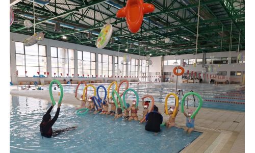 Τα παιδιά του 7ου Β.Π.Σ. φιλοξενήθηκαν στο Δημοτικό Κολυμβητήριο του Βύρωνα!