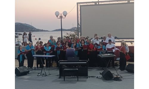 Συμμετοχή της χορωδίας των Κ.Α.Π.Η. Δήμου Βύρωνα στη χορωδιακή συνάντηση στο θέατρο Παλαιάς Φώκαιας