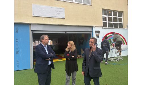 Τοποθέτηση προστατευτικών ρολών και κιγκλιδωμάτων στο 7ο Νηπιαγωγείο Βύρωνα