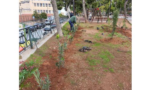Πρώτη Πράξη Αναζωογόνησης του Άλσους Αγίας Τριάδας με 250 Φυτεύσεις