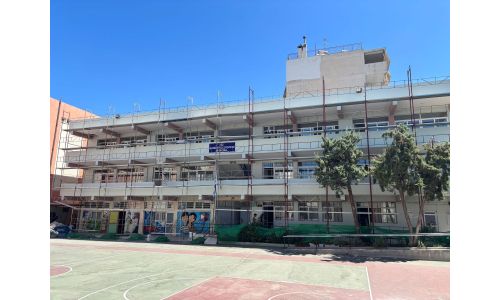 Σε εξέλιξη εργασίες στα 6ο και 7ο Δημοτικά Σχολεία Βύρωνα