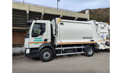 Απόκτηση ενός νέου απορριμματοφόρου για την ανακύλωση στην Υπηρεσία Καθαριότητας