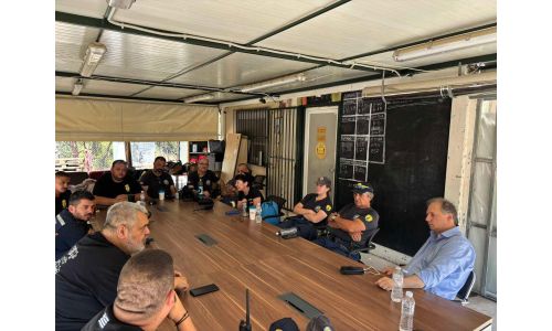 Επίσκεψη του Δημάρχου Βύρωνα στο Πυροφυλάκειο