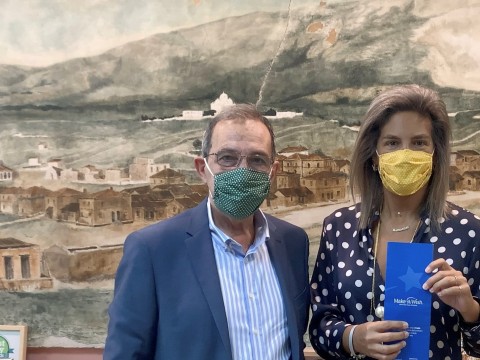 Περαιτέρω στήριξη του Make a Wish Ελλάδας με αγορά επιπλέον μασκών για όλο το προσωπικό του Δήμου Βύρωνα (VIDEO)