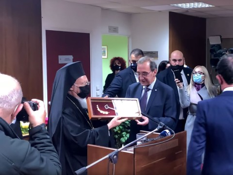 Η ανακήρυξη του Οικουμενικού Πατριάρχη Βαρθολομαίου σε Επίτιμου Δημότη Βύρωνα (VIDEO)