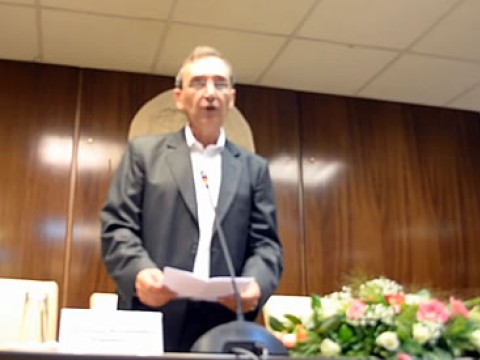 Ομιλία Δημάρχου από την τελετή ορκωμοσίας στο Δημαρχείο Βύρωνα