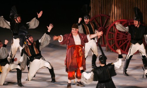 Από την παράσταση Ιππείς του Αριστοφάνη