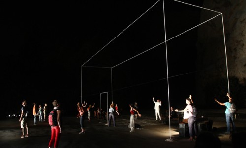 Από την παράσταση <i>Ορέστης</i> του Εθνικού Θεάτρου