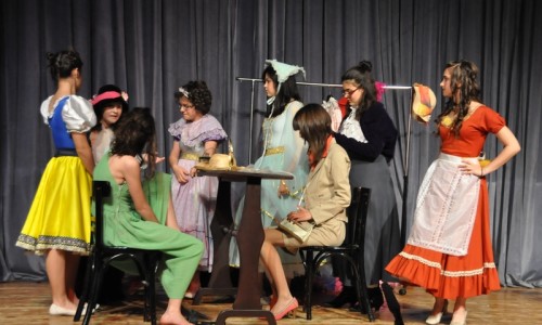 Από τη σύνθεση μονολόγων <i>Η οντισιόν</i> από τους μαθητές του 3ου Γυμνασίου