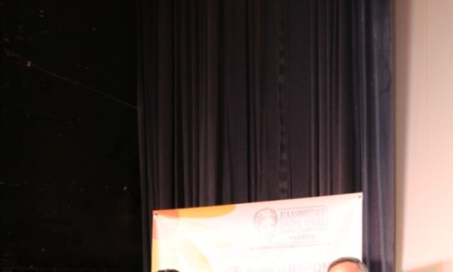 Ο κ. Παντελής Παναγάκης, o κ. Σωτήρης Παπασπυρόπουλος, η κα Ευαγγελία ¶νθη και ο κ. Χρίστος Γώγος. 