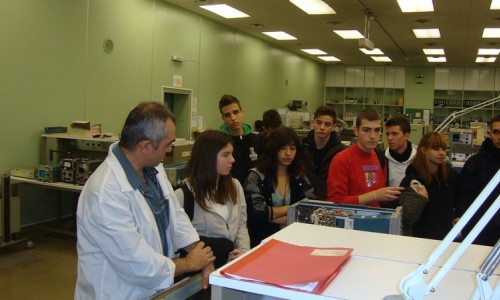 Από την επίσκεψη του 1ου Λυκείου Βύρωνα