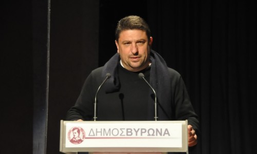 Χαιρετισμό στην εκδήλωση απηύθυνε ο Δήμαρχος Βύρωνα Νίκος Χαρδαλιάς