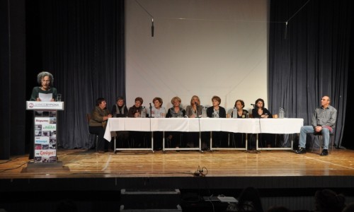 Αποσπάσματα από έργα της Διδώς Σωτηρίου διάβασε η Πρόεδρος της Ένωσης Μικρασιατών Βύρωνα, Μαριάννα Μαστροσταμάτη