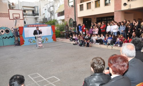 Ο Δήμαρχος Βύρωνα κήρυξε στις 10 Απριλίου την έναρξη του 28ου Παιδικού Φεστιβάλ.