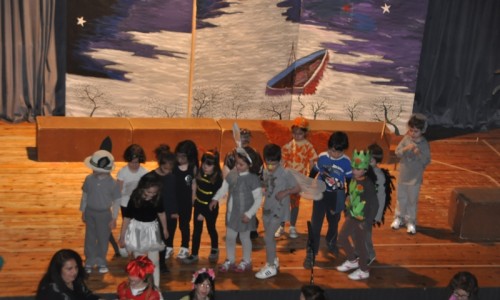 «Η συνέλευση των ζώων» «ζωντάνεψε» από τους μαθητές του 12ου Νηπιαγωγείου, στις 18 Απριλίου. 