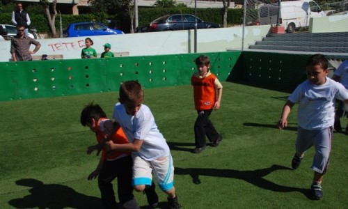 Οι μικροί ποδοσφαιριστές τα έδωσαν όλα στον αγώνα! Οι μικροί ποδοσφαιριστές τα έδωσαν όλα στον αγώνα!