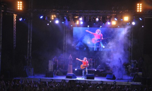 Από τη συναυλία του Βασίλη Παπακωνσταντίνου