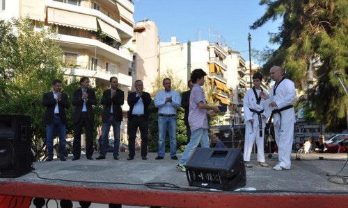 Tae-Kwo-do Παλμός-Βύρωνα που διακρίθηκαν. 