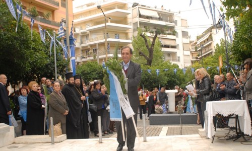 28 Οκτωβρίου: Κατάθεση στεφάνου από τον Δήμαρχο Γρηγόρη Κατωπόδη