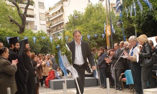 28 Οκτωβρίου: Κατάθεση στεφάνου από τον κ. Αλέξη Σωτηρόπουλο (Δύναμη Ελπίδας)