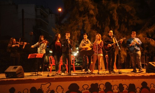 Μουσική ομάδα του 1ου Λυκείου Βύρωνα